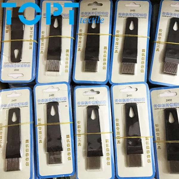 Knitting Needle groove Cleaner for Circular Knitting Machine Parts Clean Needle for Textile Machine