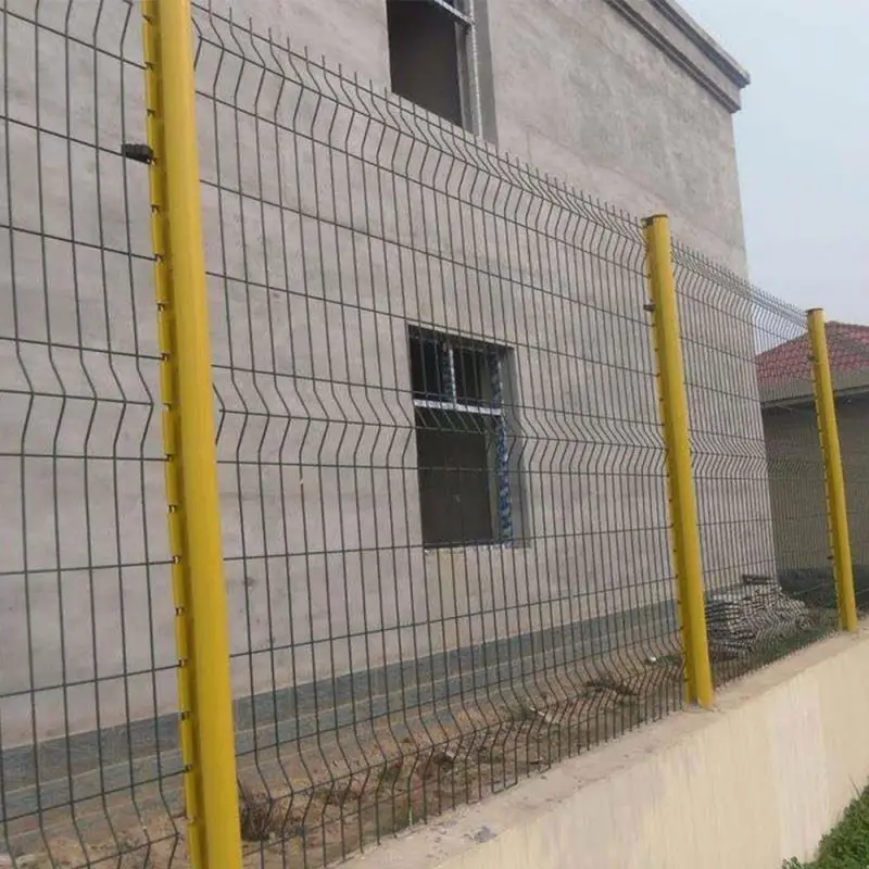 good price 3d green home garden fence bend wire mesh high quality galvanized fence 3d gabion basket wire mesh fence models