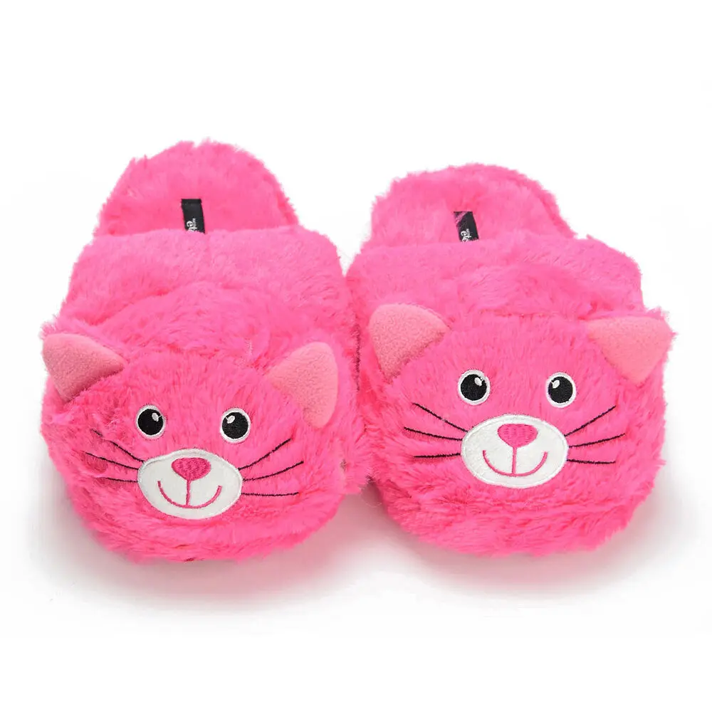 Factory pink panther soft plush kids slippers