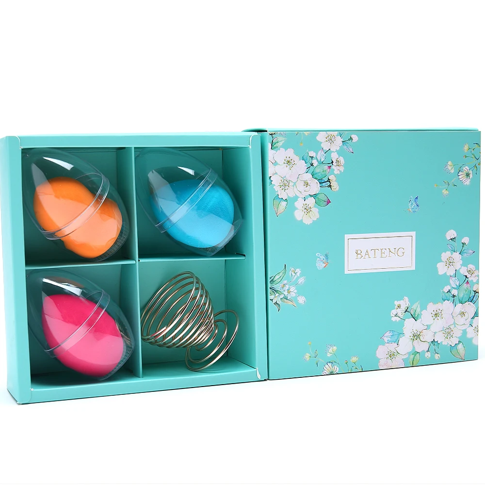 Wholesales Face Cosmetic Powder Makeup Puff Makeup Sponge Set Beauty Makeup Blender