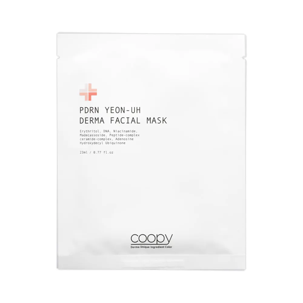 COOPY PDRN Yeon-Uh Derma Facial Mask 23ml*5ea Custom Korean whitening and moisturizing facial Mask Skin Care Mask
