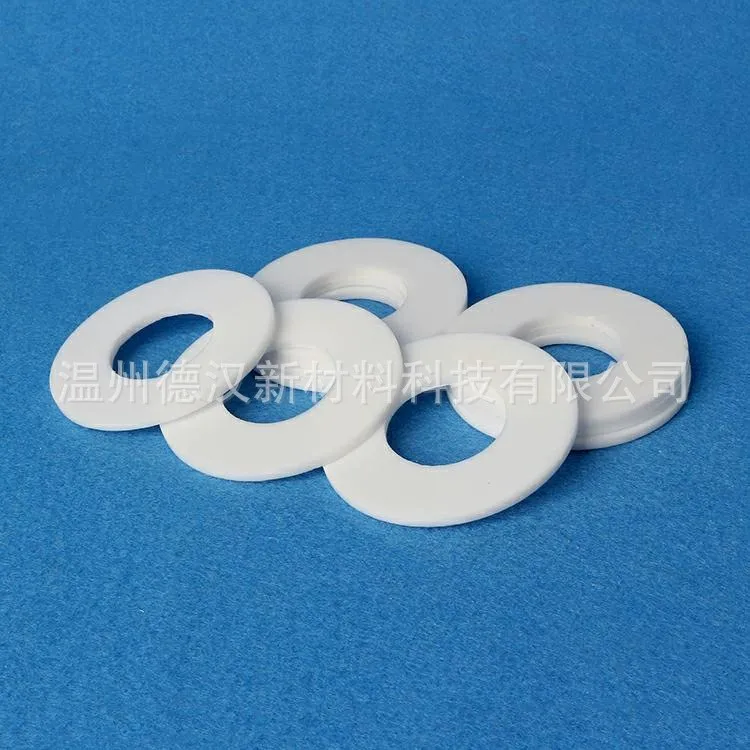 High Quality 100% virgin PTFE gasket custom plastic ptfe gasket ptfe washer