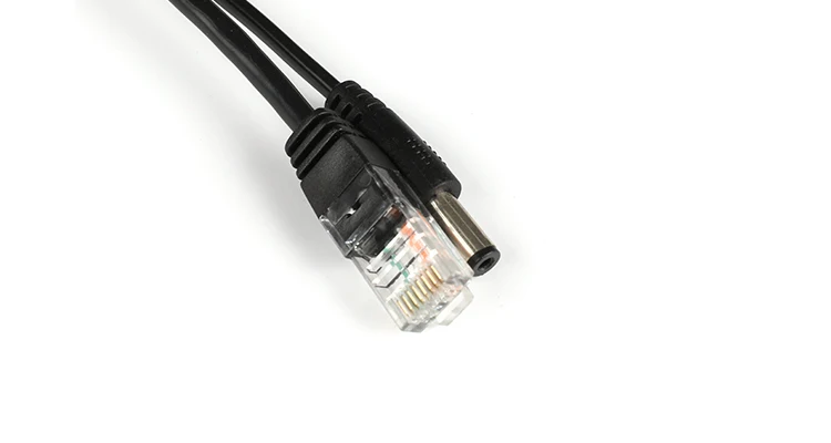 100M 802.3af/at Power Over Ethernet USB/DC Rj45 Plug Y Cable Adapter Active POE Splitter