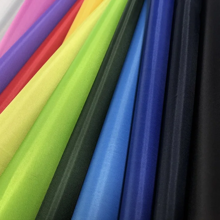 Factory selling 150D 210D 300D 500D 600d 900D PVC PU Coating 100% Polyester Nylon Waterproof Oxford Fabric