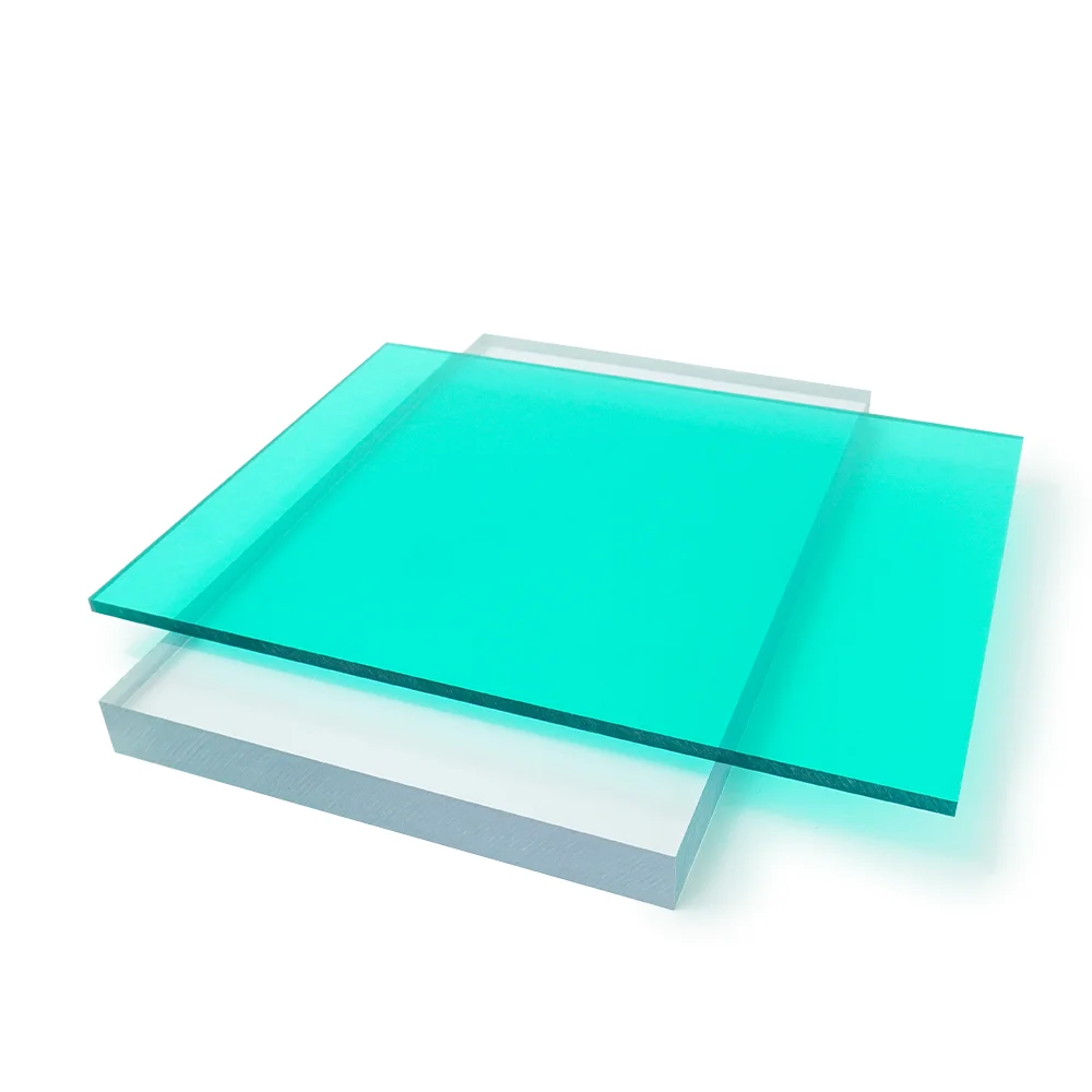 Low Price 1mm-12mm Flat Clear Hard Boards Panels PC Custom Multi-Colors Skylight Roof Polycarbonate Solid Sheet