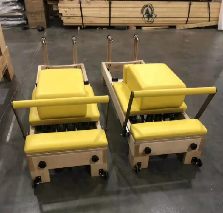 2022 Latest Kids Pilates Equipment Reformer for Kids Studio Center