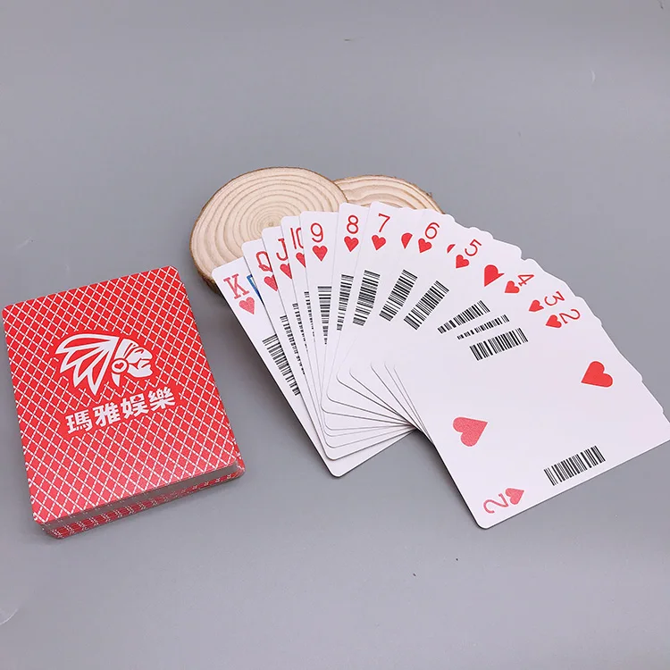 custom poker magic deck adult blank casino paper sublimation us playing cards casino barcoded playing cards for casino