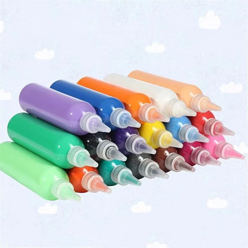 8-500 мл акриловая краска на заказ 1000 видов цветов, небольшой минимальный заказ, несколько классов