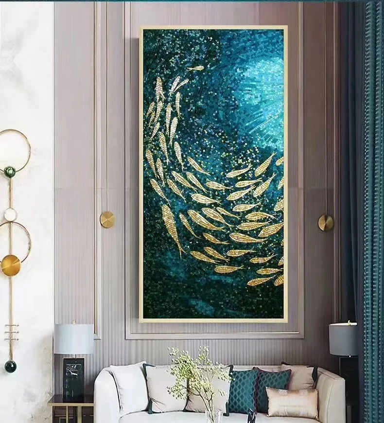 Modern beautiful Decorative Flower Art Pattern Crystal Glass mosaic  backsplash kitchen bathroom mural mosaic tile