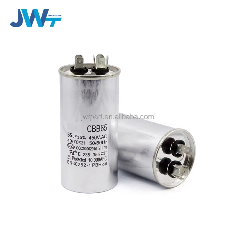 Компрессор кондиционера CBB65, пусковой конденсатор 20-100UF, конденсатор переменного тока для кондиционера