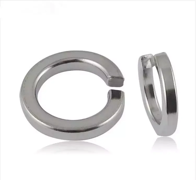 Factory fastener Taiwan quality stainless steel 304 316 split lock SS 304 spring washer