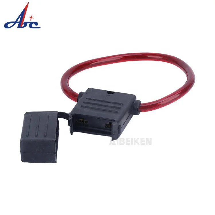 
Car-styling Waterproof ATC Red Wire AWG Waterproof 250V Automotive Maxi In-line Auto Fuse Holder 