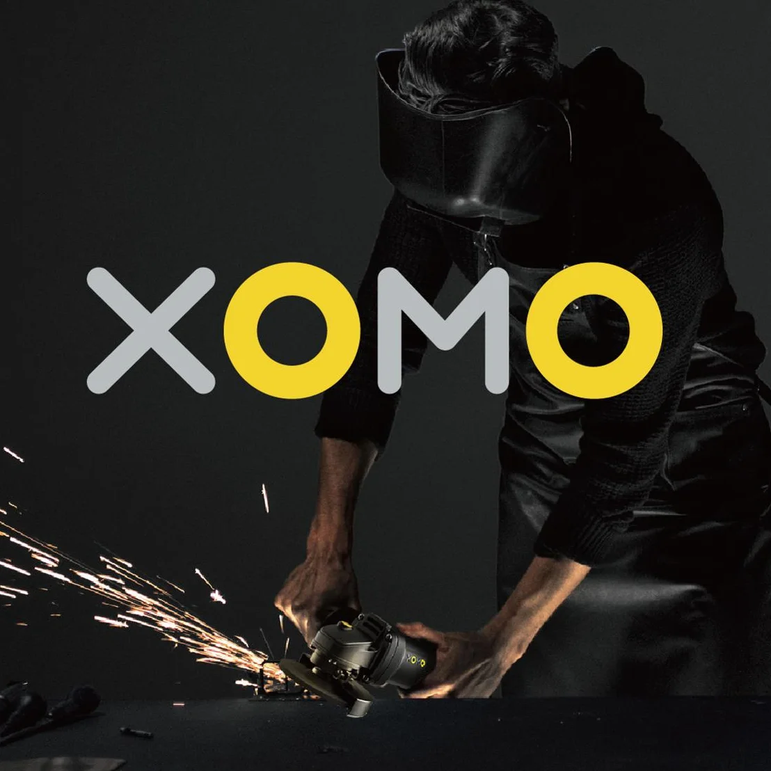 XOMO х1 сентября рекламная угловая шлифовальная