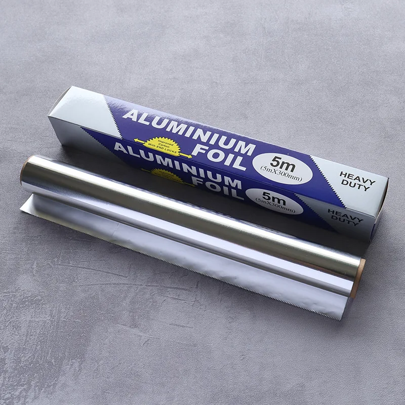 11 micron hairdressers foil sheets with box package industrial aluminum foil rolls