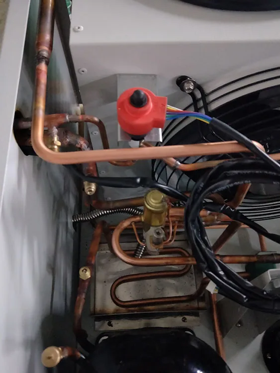 1.5 hp ice box freezer unit which is monoblock condensing unit for ice merchandiser