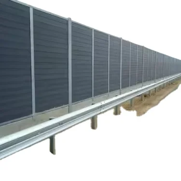 highway soundproof fence noise barrier sound barrier price