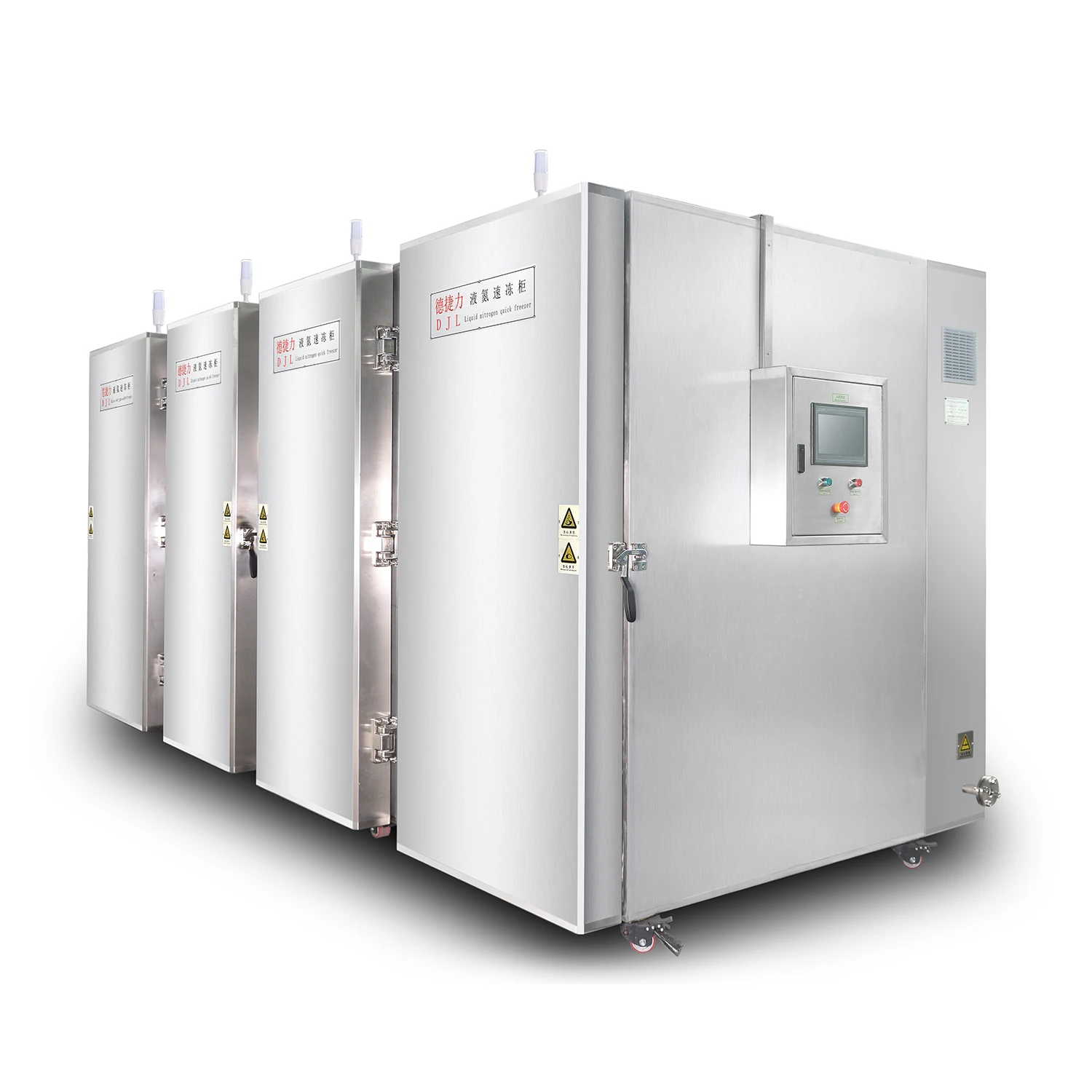 the speed lock fresh durian frozen machine ultralow temperature liquid nitrogen quick freezing machine