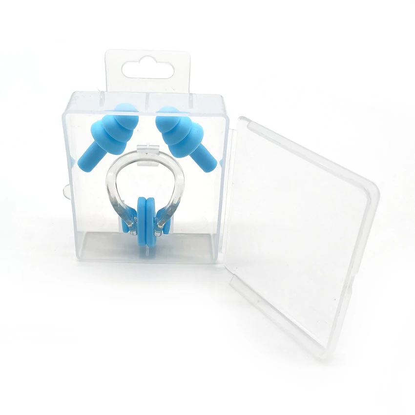 Китайский поставщик, изысканные носовые Клипсы из ТПЭ всех цветов для плавания