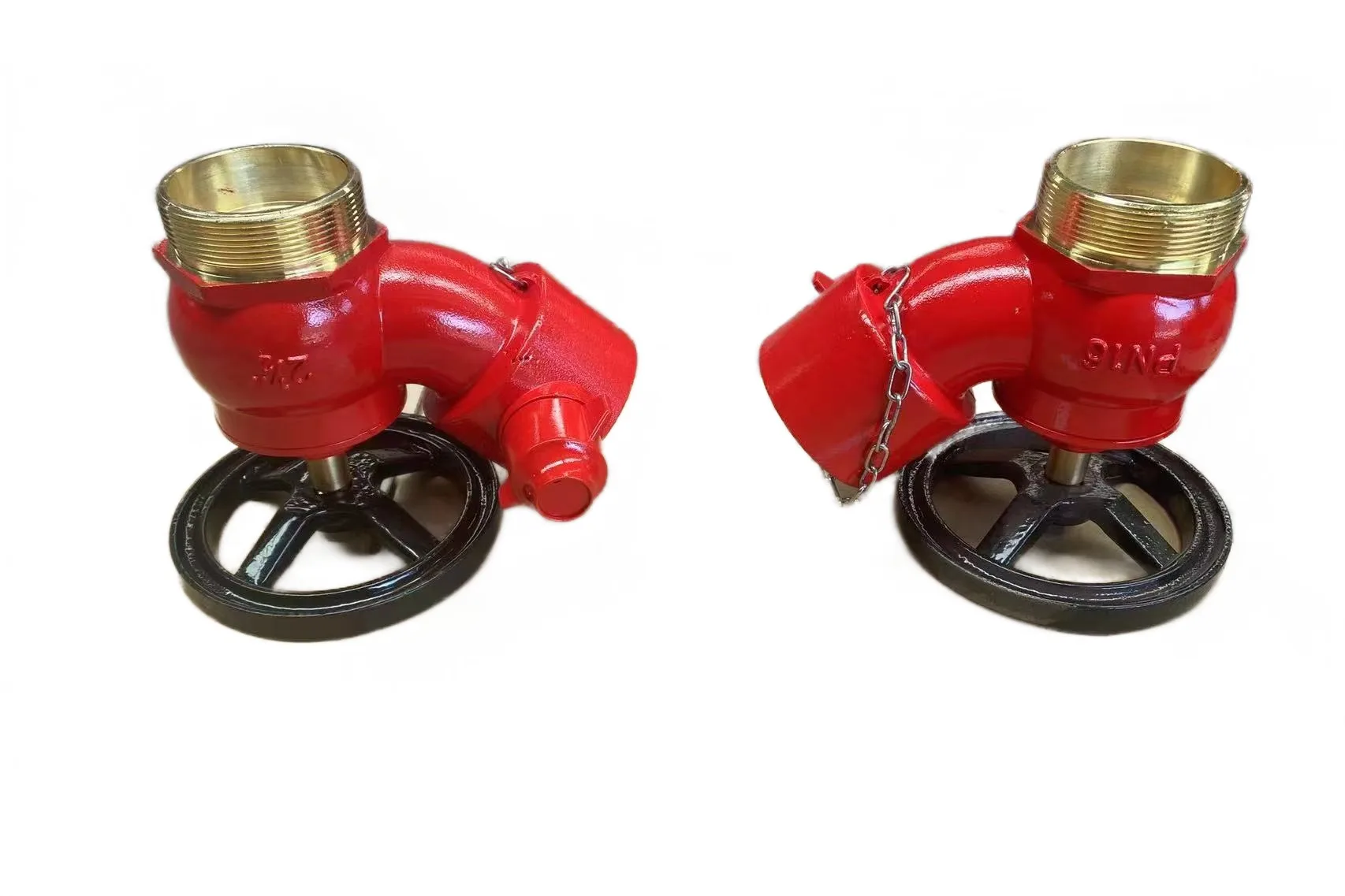 Factory Selling Fire Hydrant 2.5 Inches Brass Oblique Screw Landing Fire Hydrant Indoor Fire Hydrant One Way Valve
