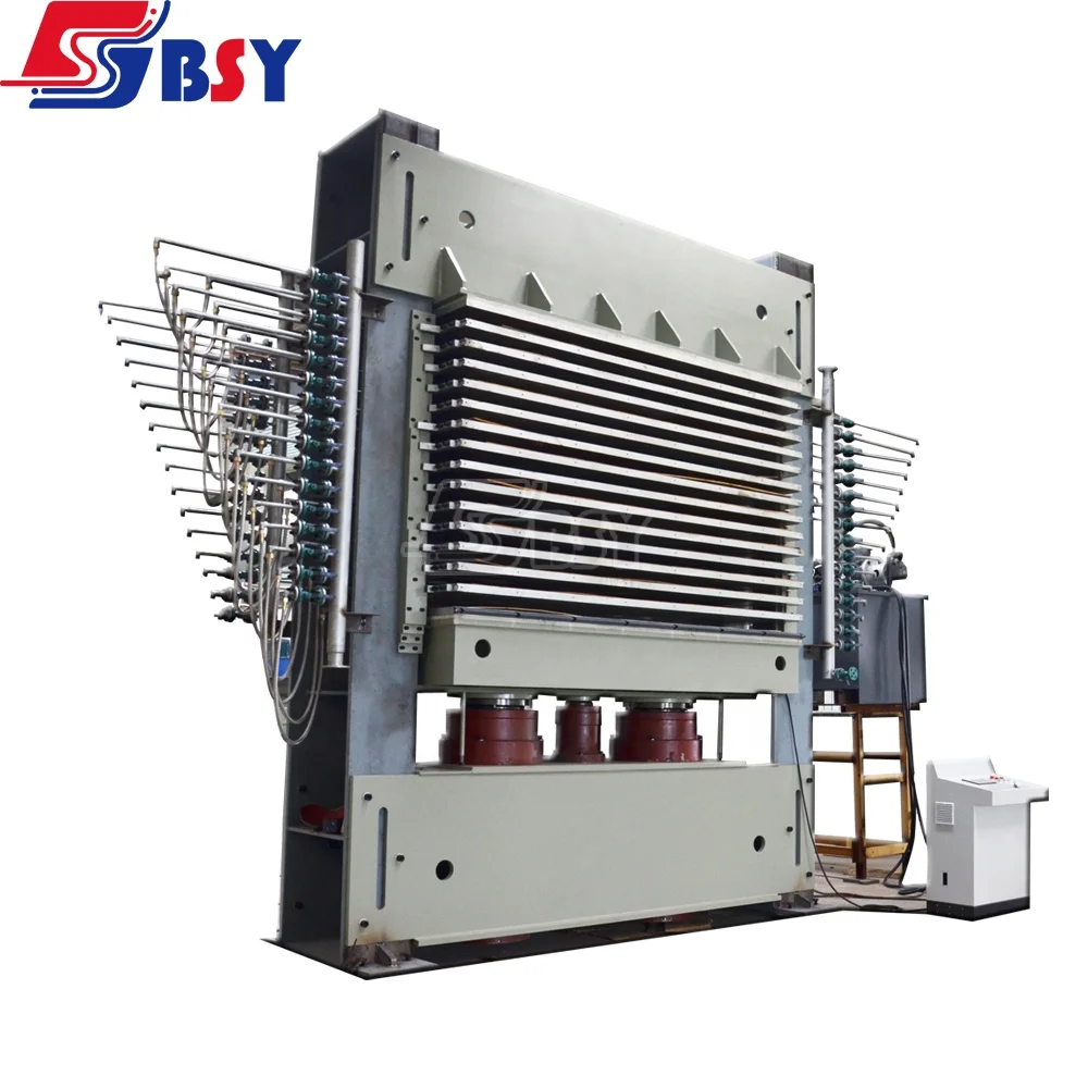 hydraulic CE certificate plywood laminate hot press machine