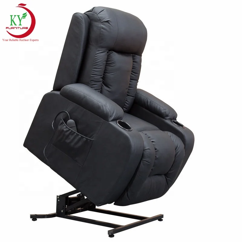 JKY Furniture ZOY Fabric Morden Design Home Theater Recliner Electric Lift Sofa Single With Massage