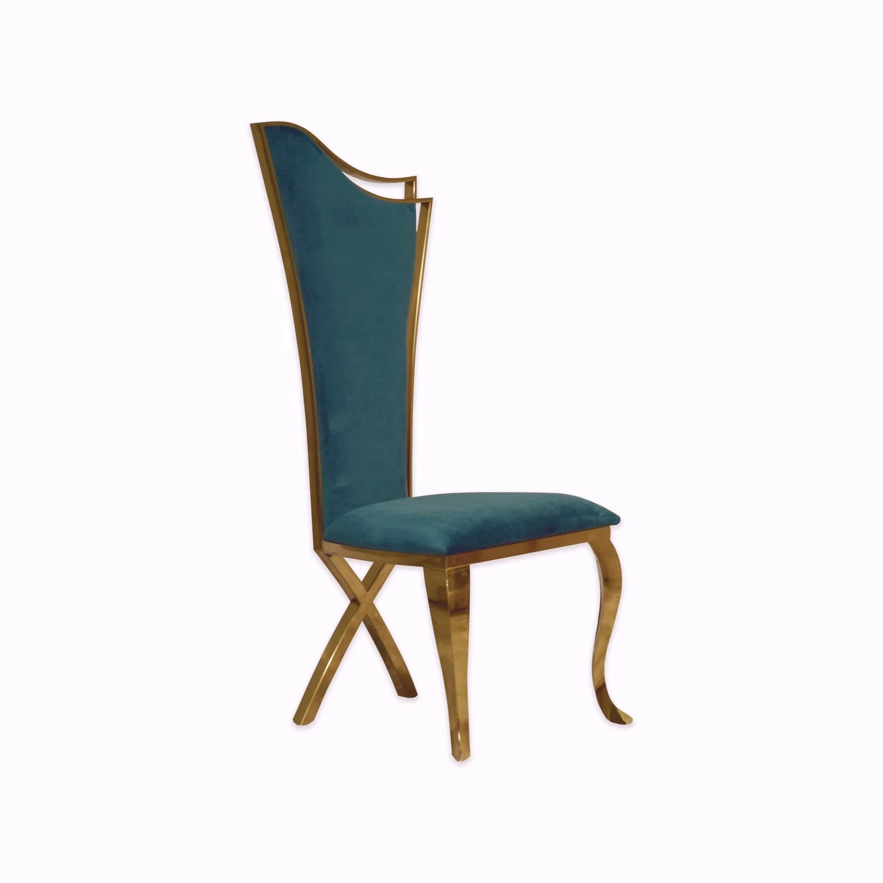Restaurant  Furniture Dining Room Chair Metal Legs European Classic Design Dining Chair DC012