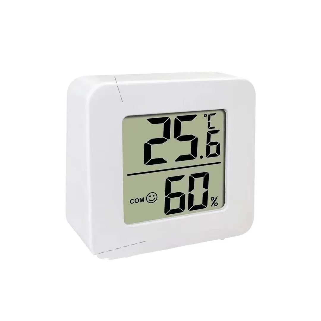 HTM16 New Indoor mini LCD smiley Thermometer Hygrometer