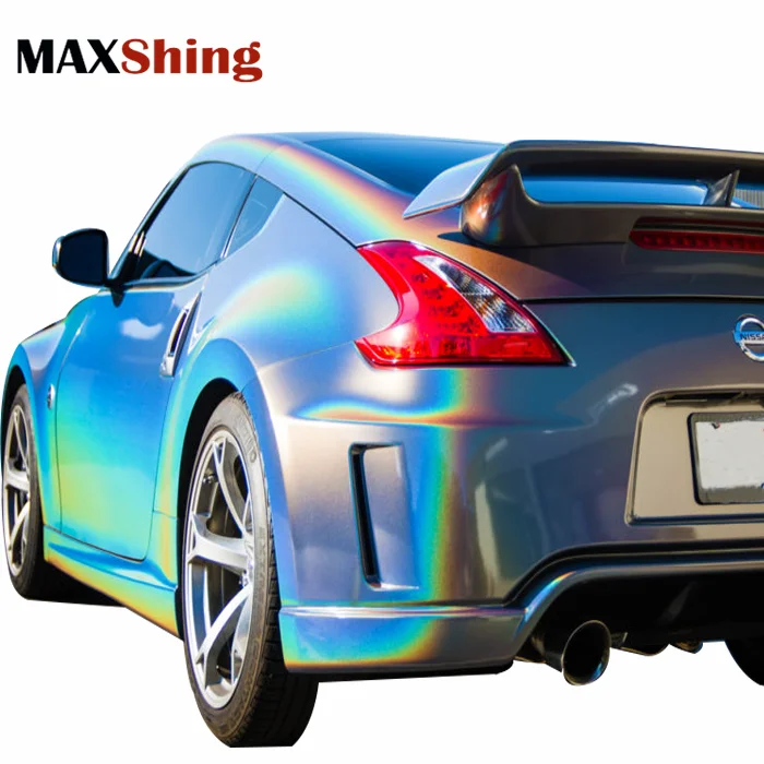 Wholesale Auto Holographic Pigment Powder Coating Automotive Color Changing Rainbow Pigment Car Paint