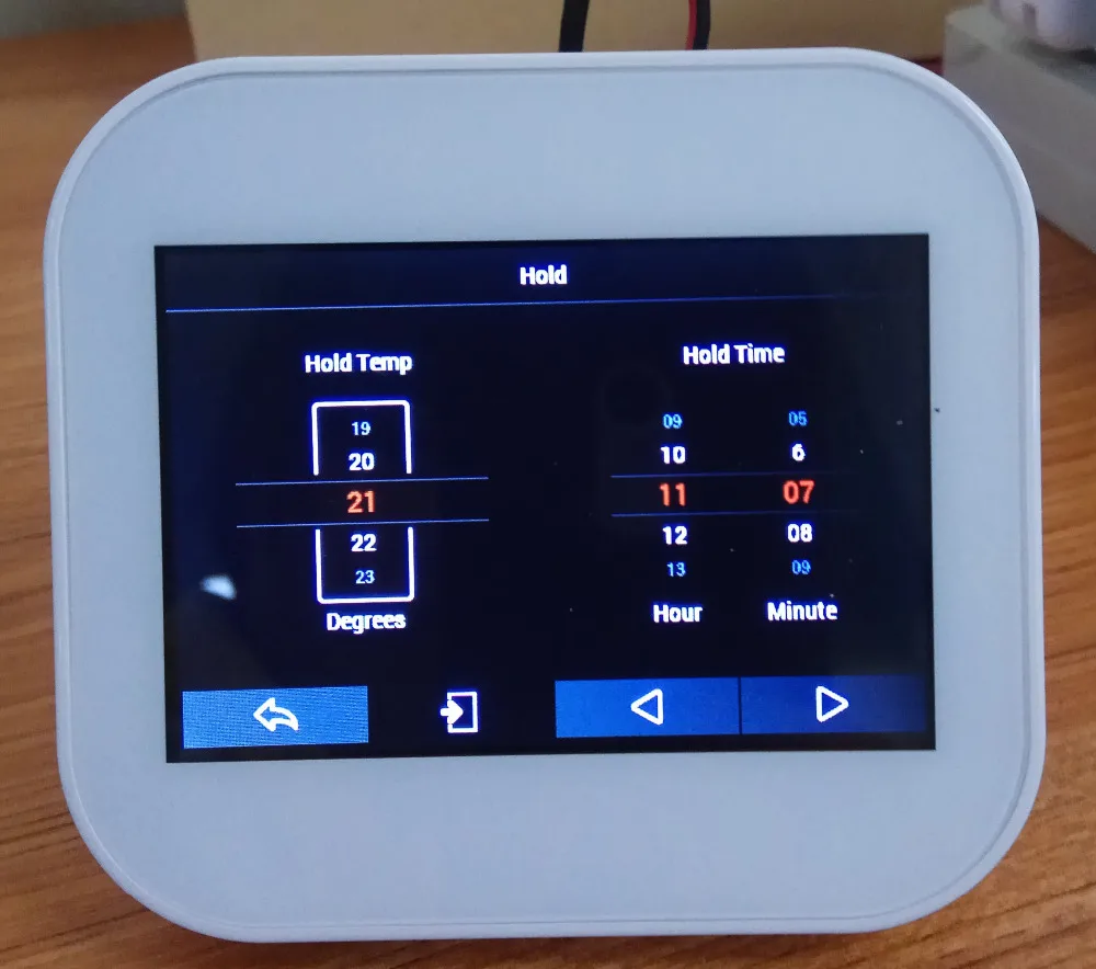 wifi color screen DX SYSTEM FCU thermostat