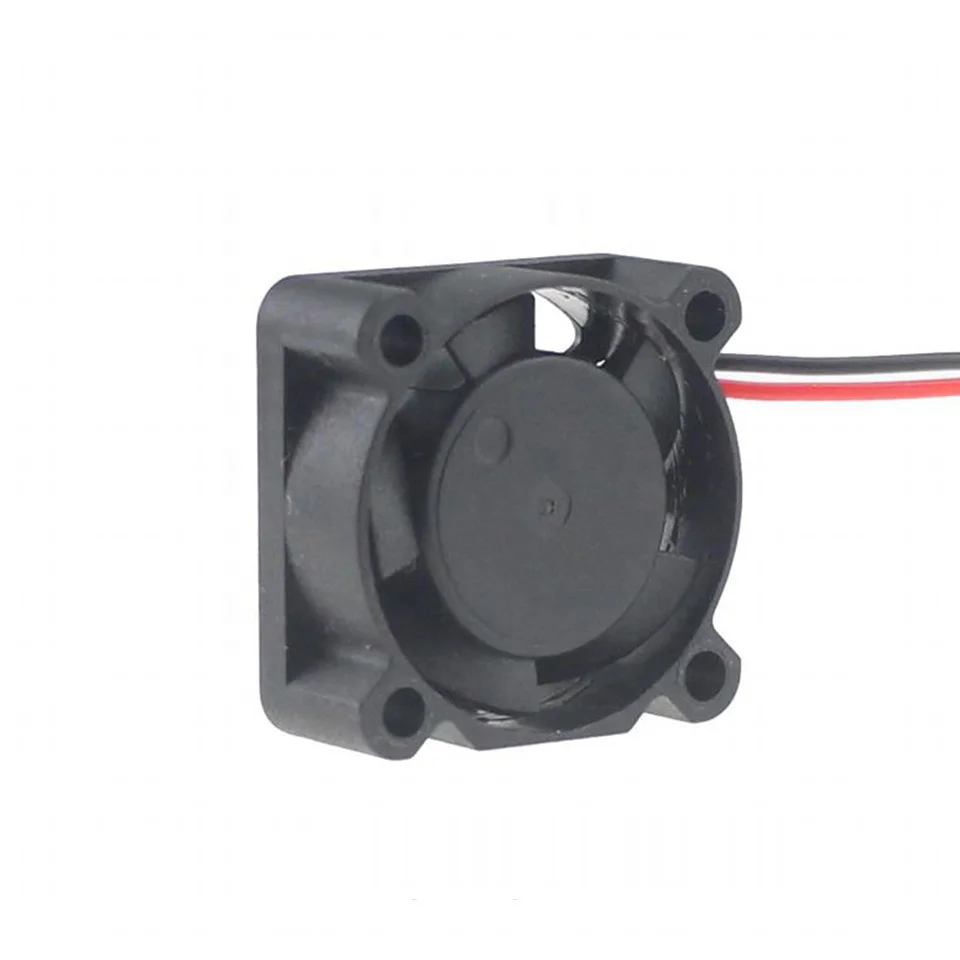 25*25*10mm 2Pin 150mm Dual Ball Bearing 2510 Fan 1600RPM DC 5V 12V 24V Cooling Fan