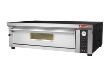 PZE-401 industrial baking pizza bread four trays 13 inch electric pizza deck oven