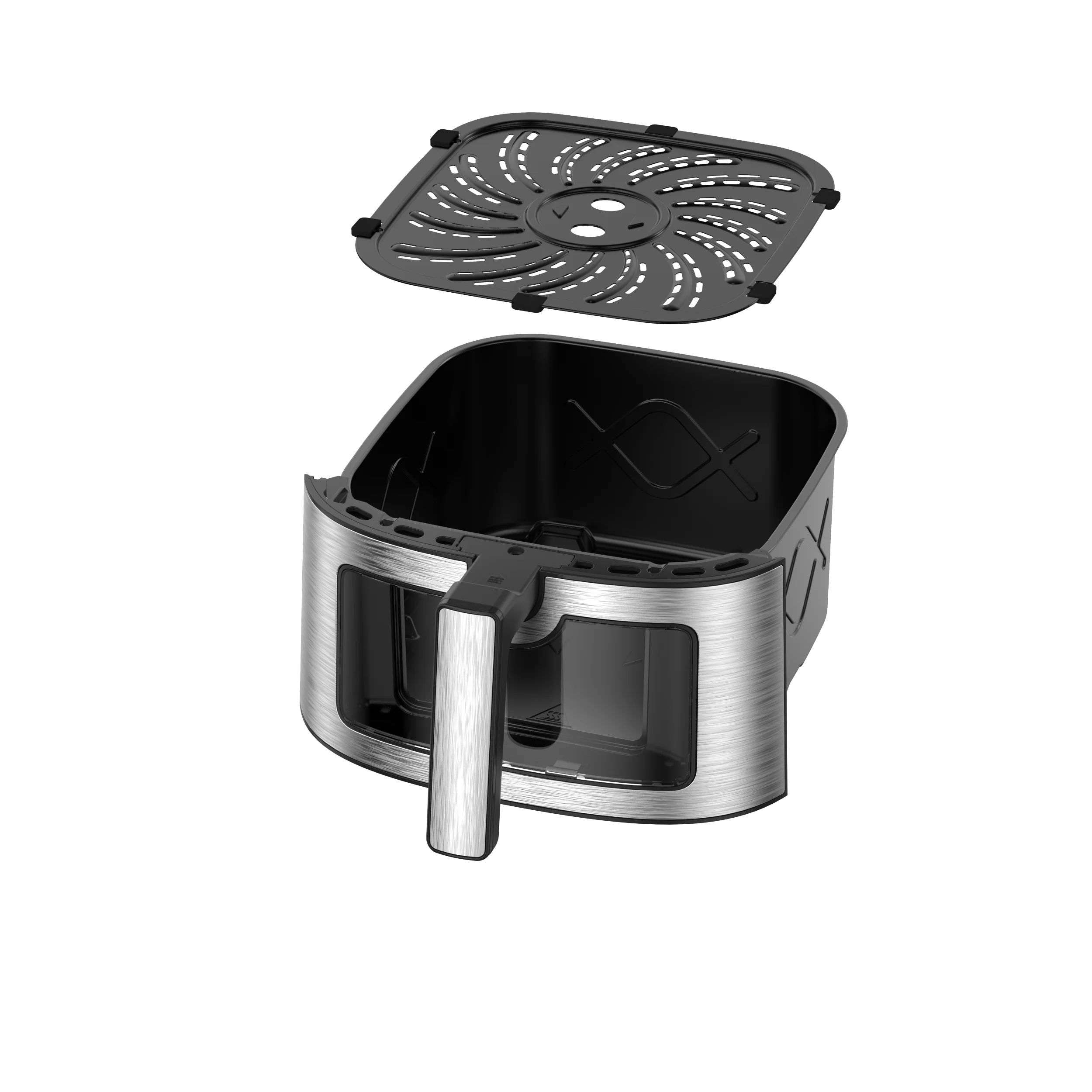 Hot Sale Stainless Steel Commercial Electric Digital Industrial Small Machine Oven Smart Air Fryers