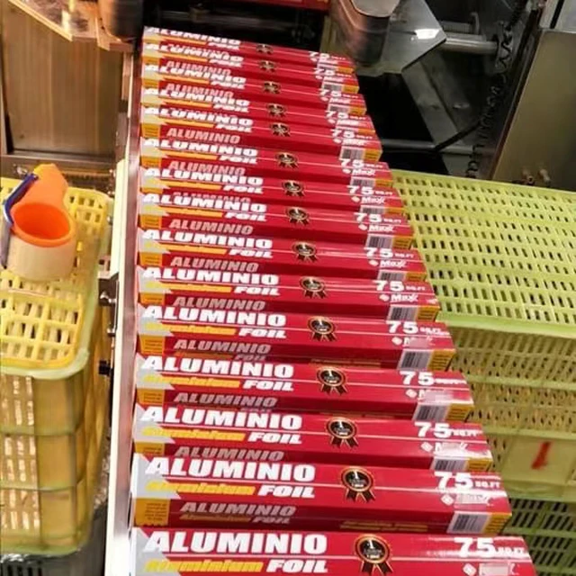 High Quality 10 11 12 18 micron baking food packing  100m 150m aluminum coated foil for packaging