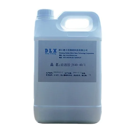 Factory main product JN40 40/1 Industrial grade high heat resistant sodium silica sol (1600364176498)