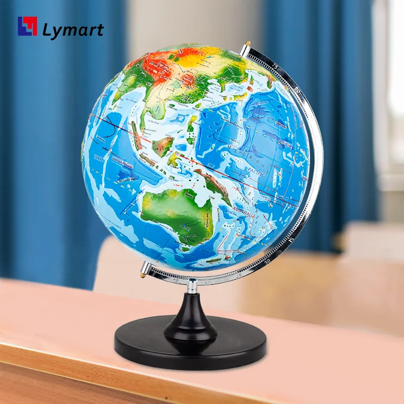 fur geographie 3d welt karte stereo topographische globus