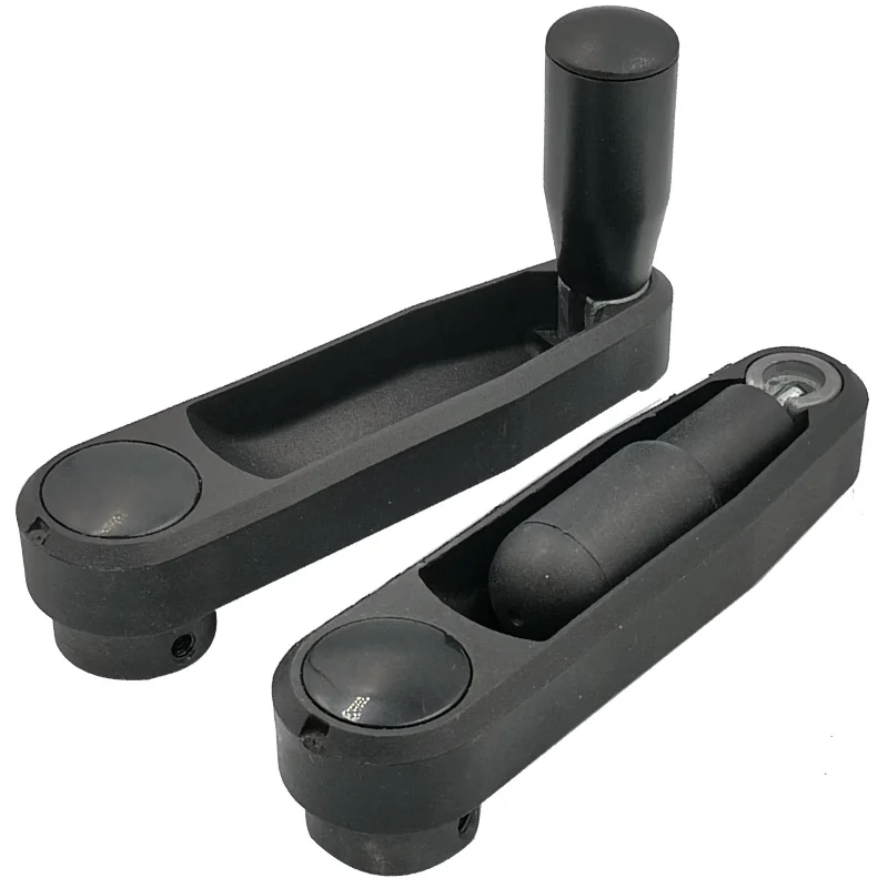 Machine tools round hole square hole 8 10 12 14 16 Plastic Folding Crank Handles folded handles