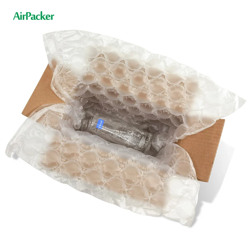 Bubble roll packaging protection pillow airbag, packaging filling and filling suitable for logistics protection