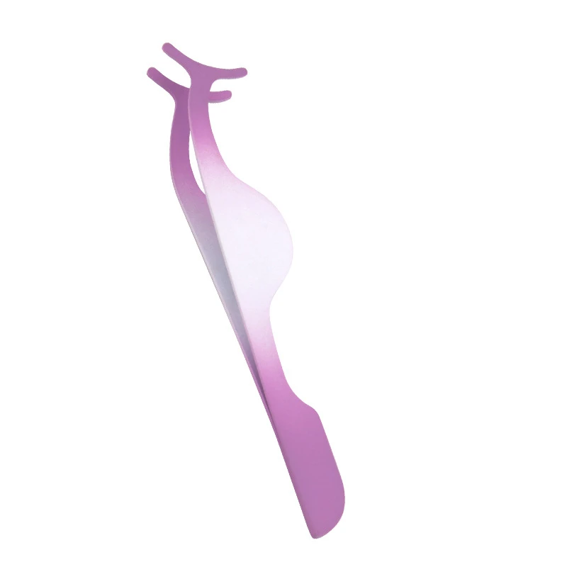 Lashes Tweezers Eyebrow Clip Curler False Eyelash Tweezers Lashes Forceps Auxiliary Clamp Removal Nipper Makeup Tools