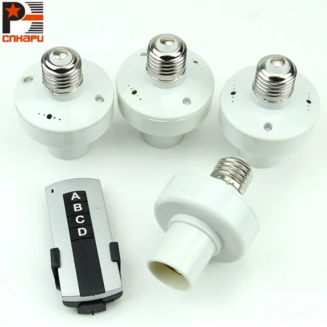 Беспроводной пульт дистанционного управления E27 держатель лампы крышка разъем Переключатель новая Прямая поставка поддержка