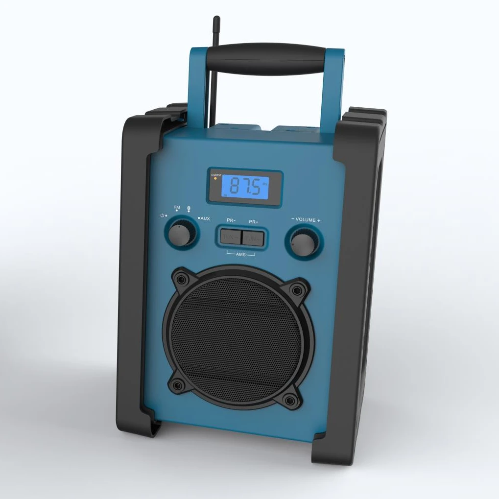 Leetac portable FM radio bluetooth speaker wireless speakers waterproof bluetooth speaker with fm radio