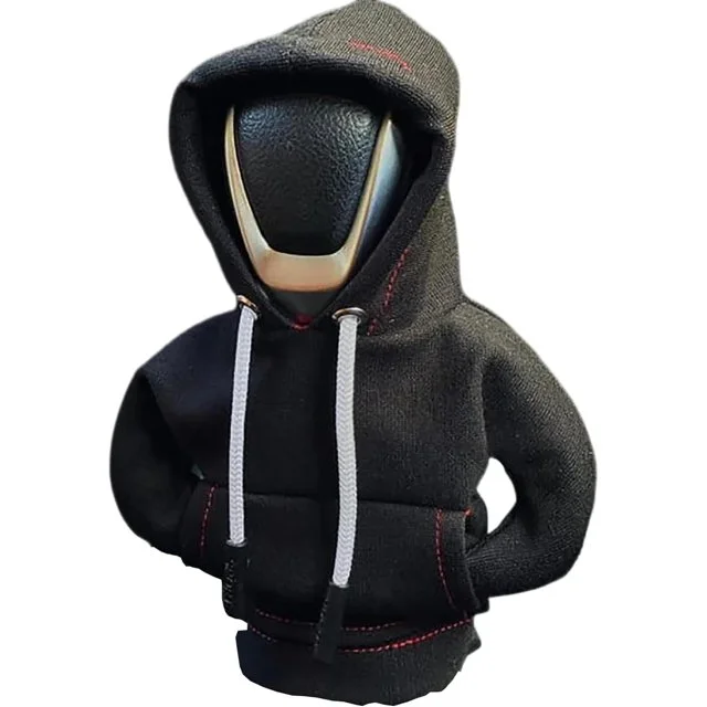 Hoodie Car Gear Shift Cover Fashion Gearshift Hoodie Car Gear Shift Knob Cover Manual Handle Gear Sweatshirt Change Lever Cover