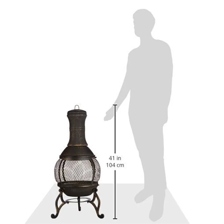 
Yuelong Round Folding Concrete Fire Pit 