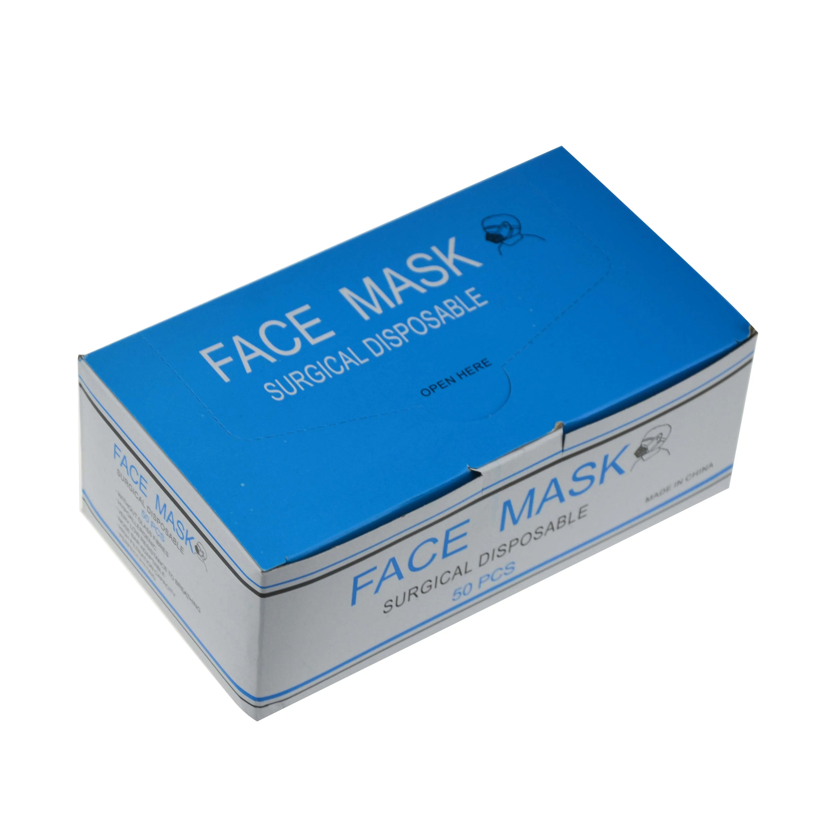 
Non Woven 3-layer PP Disposable Face Mask Standard Ventilated Medical Face Masks Adult Kids In Stock 