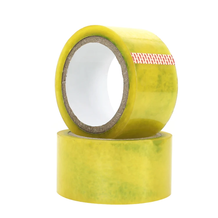 Custom heavy duty Clear Opp bopp adhesive shipping packing tape roll waterproof transparent sealing