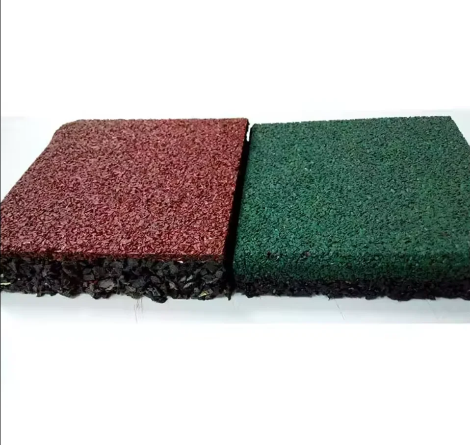 Factory Price High Quality Outdoor Playground Gym Rubber Flooring Mat Tile