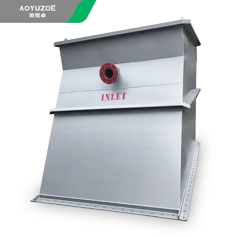 Separator sedimentation tank Lamella water Clarifier With Conical Bottom Settling Tank and Chemical Reaction System