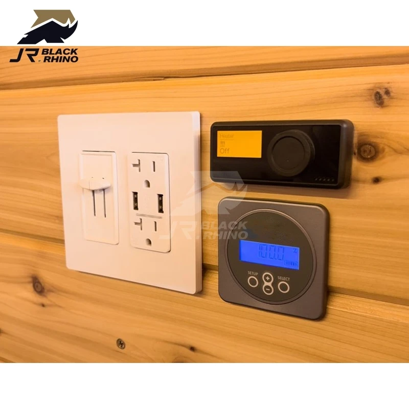 van motorhome camper van motorhome camper van with solar panels