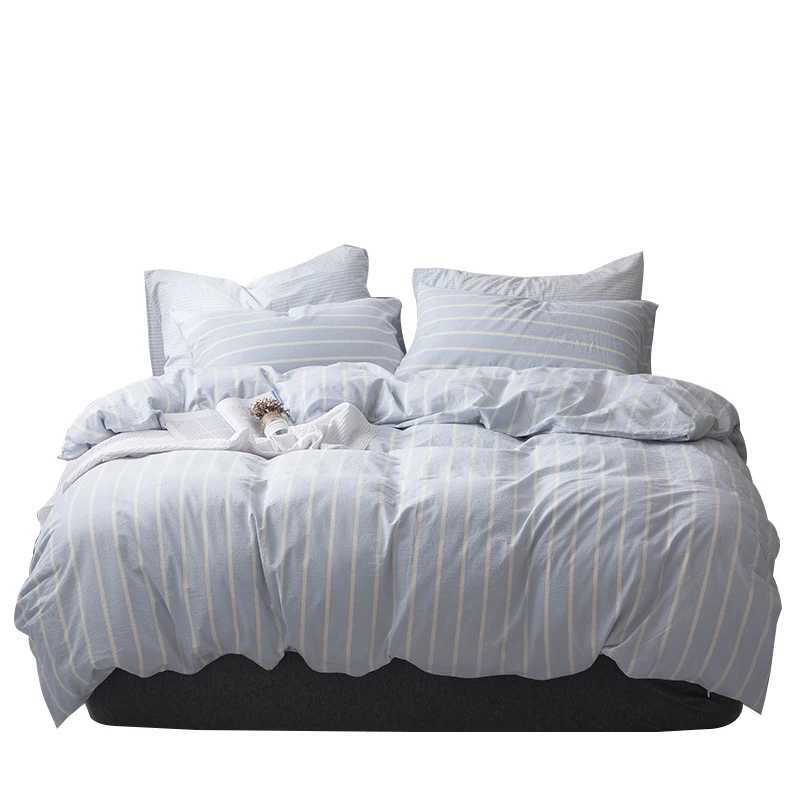 Woven Technics United States single bed cover bed sheet king size grade 100% Cotton Material bed quilt cover set