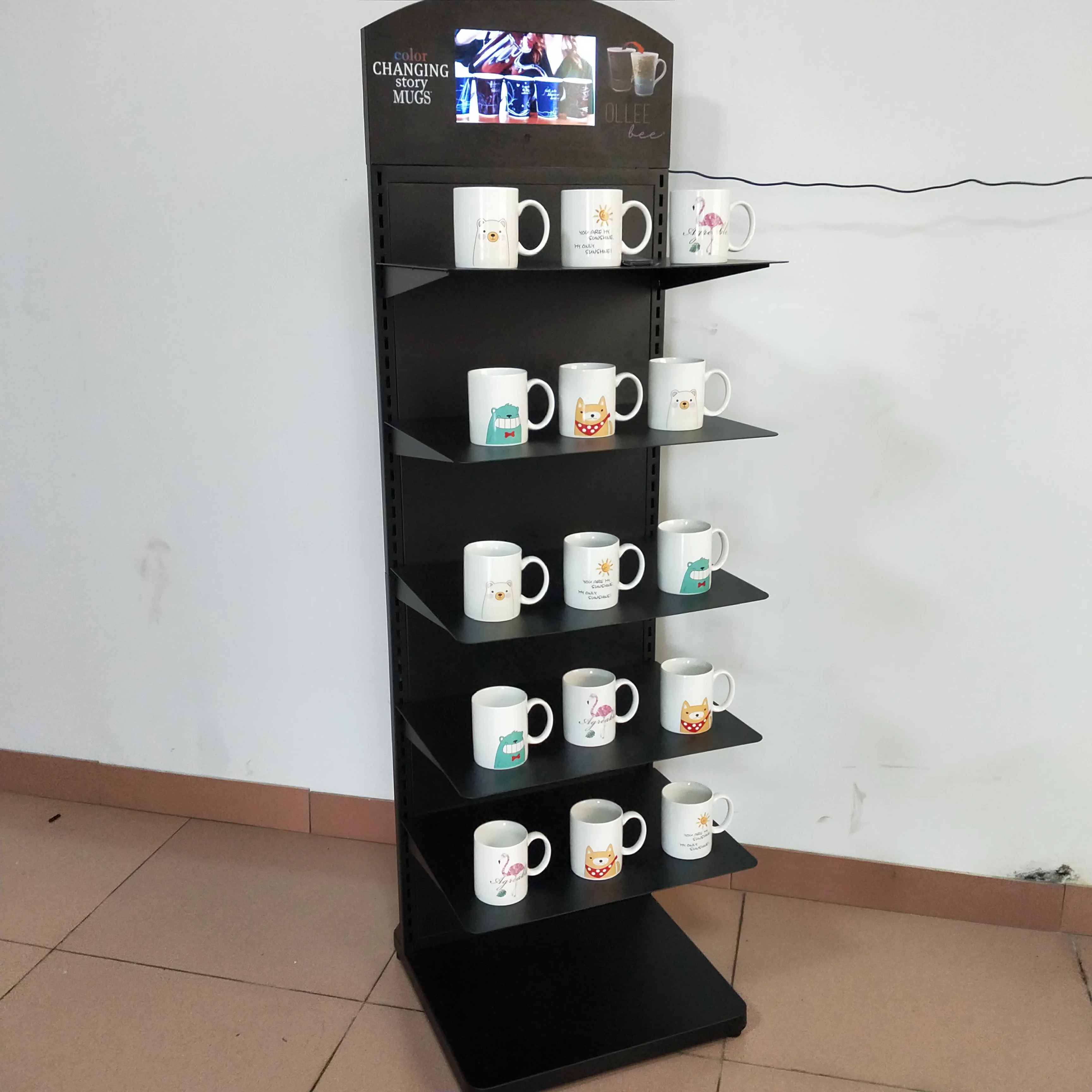 dispenser holder beer shelf coffee mug cup  rack champion wine bottle glass tea and saucer cup cake metal stand display