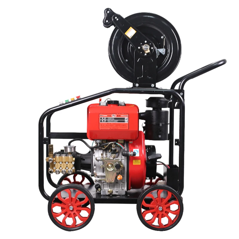 Quality Competitive Price Household High Pressure Drain Cleaner Diesel Engine Gasoline Car Washer Cleaning Machine